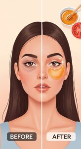 home remedy for dark circles