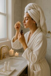 skin care routine at night